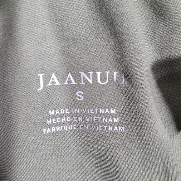 Jaanuu Women's Size S Olive Green Cargo Jogger Scrub Pants Medical Workwear NWT - Picture 9 of 11